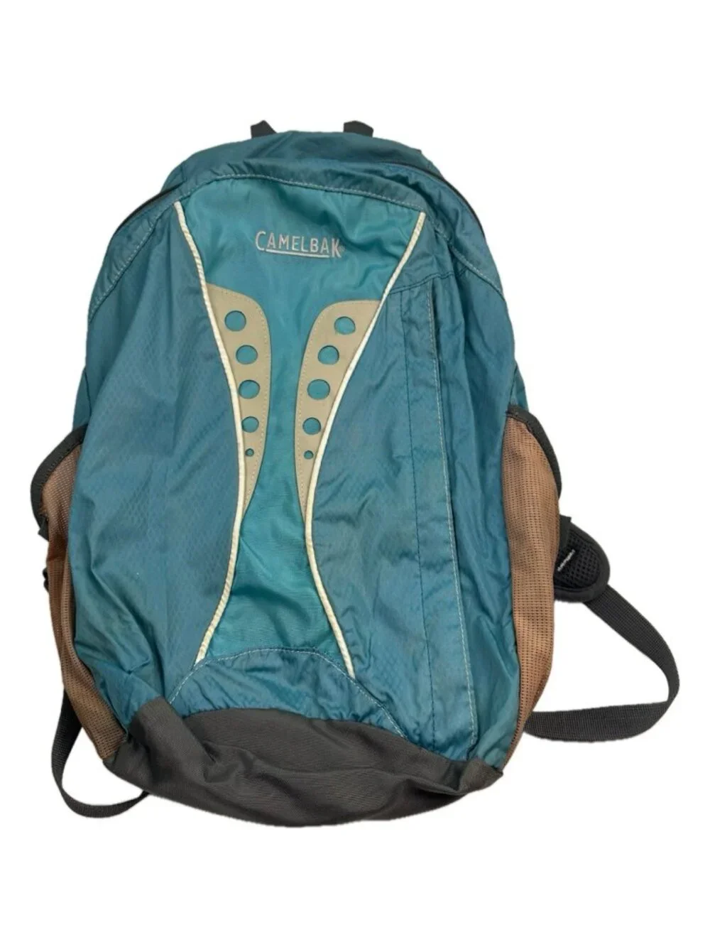 Camelbak Daystar Backpack Blue Gray Hiking Backpack-2 Compartments NO Bladder